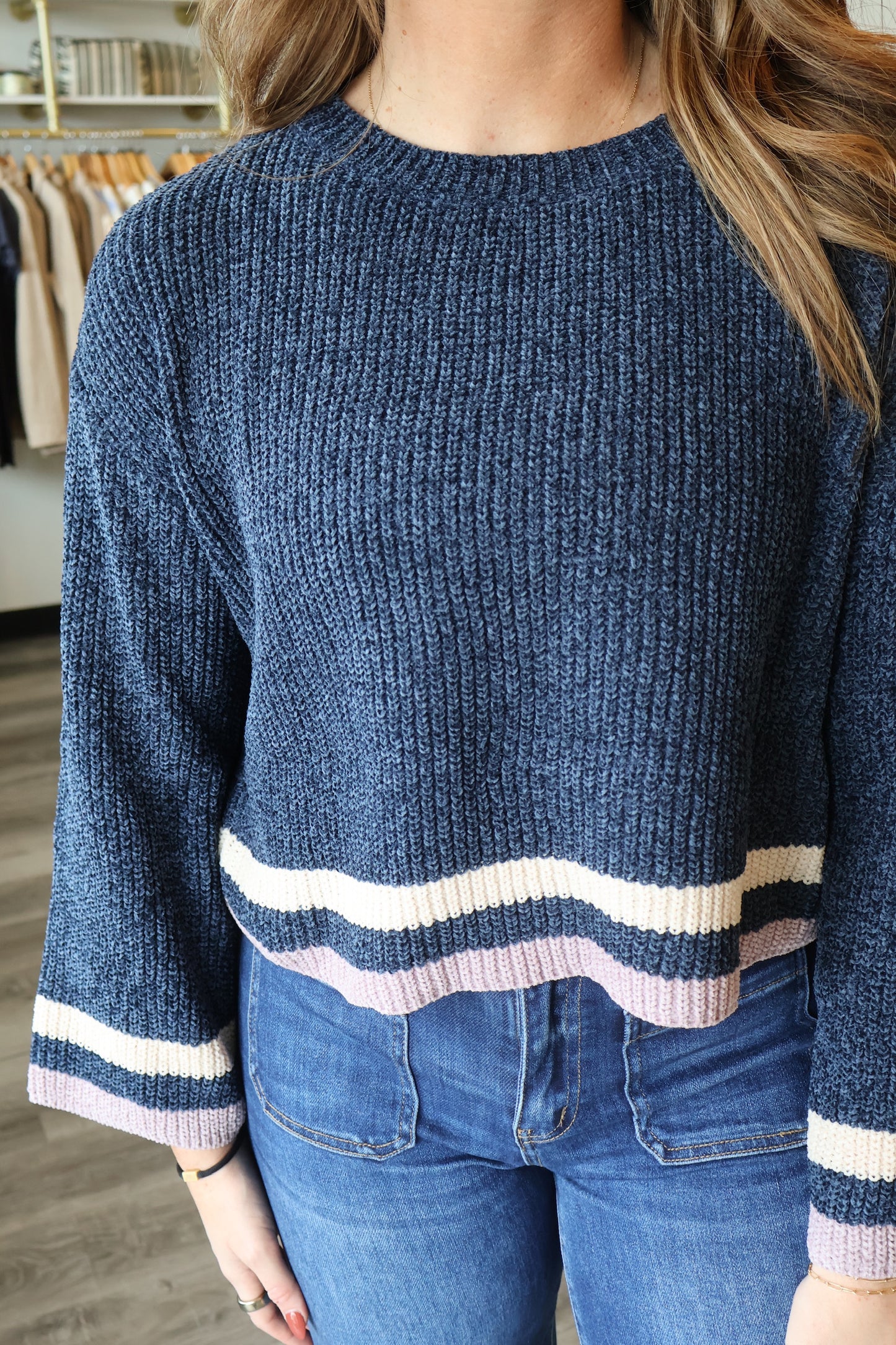 Nellie Chenille Sweater