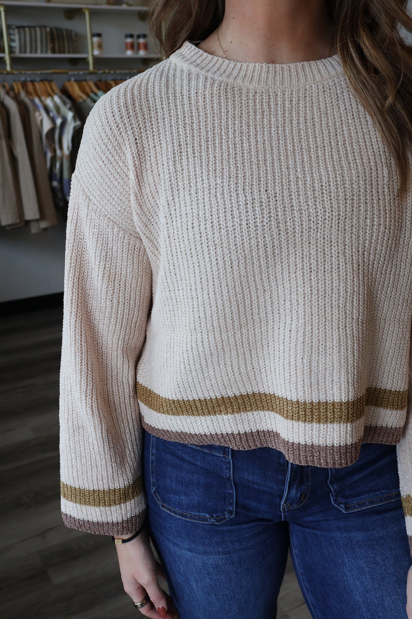 Nellie Chenille Sweater