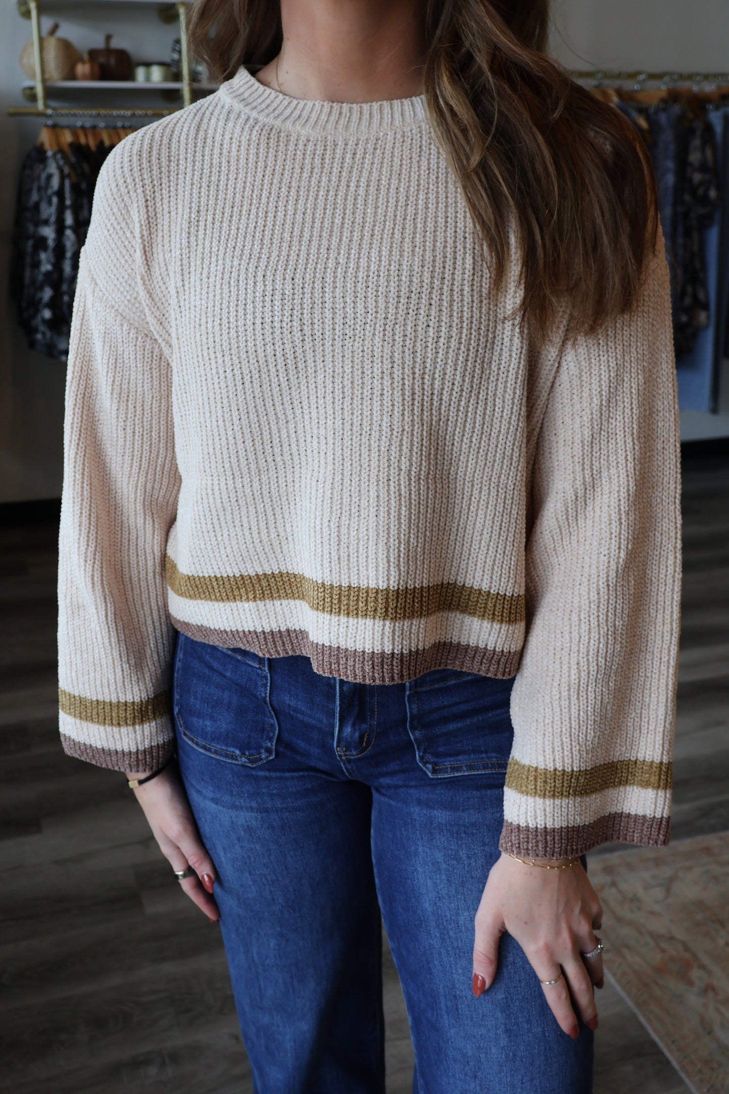 Nellie Chenille Sweater