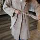 Lana Knitted Trench Coat