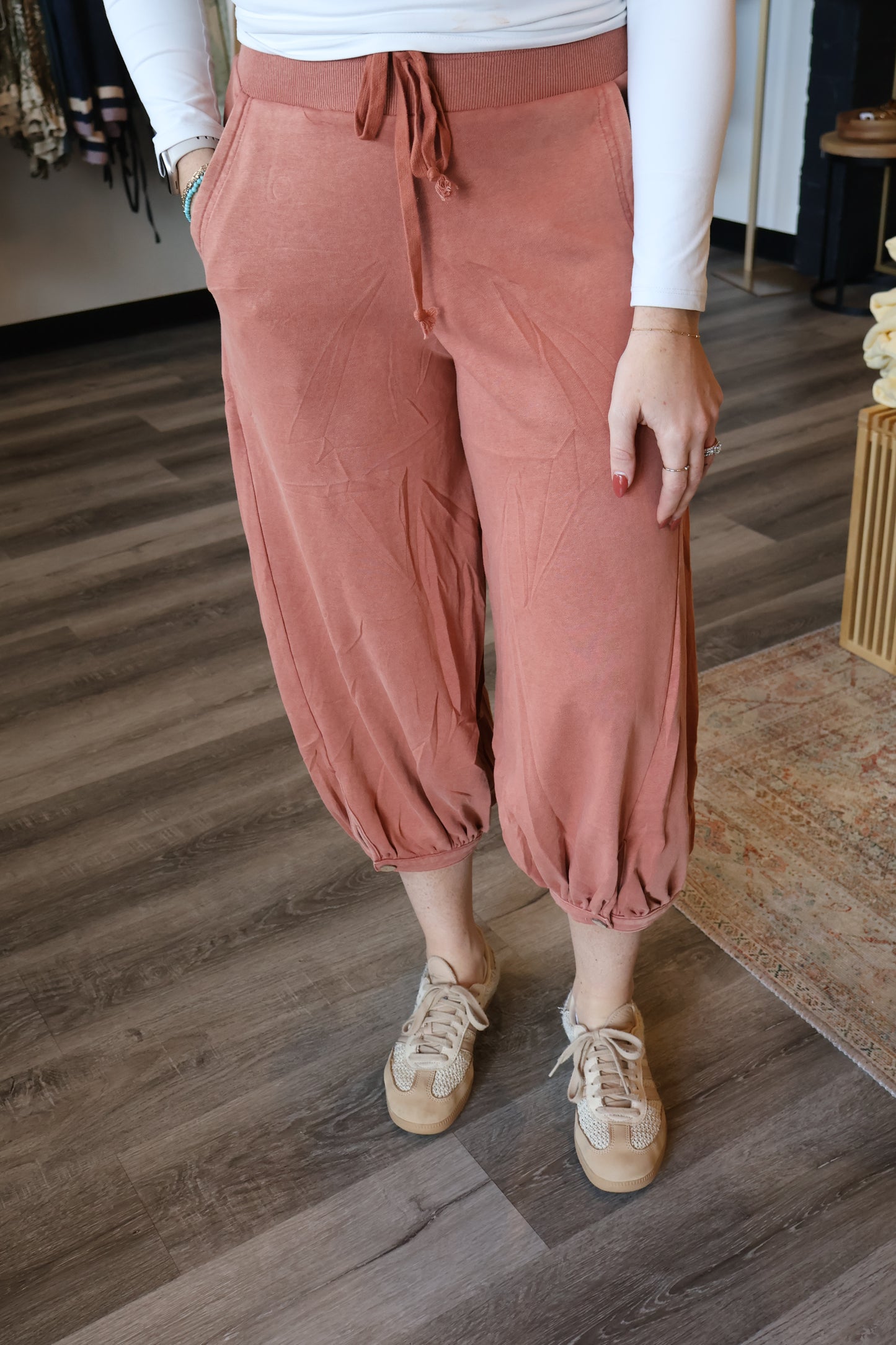 Sienna Capri Bubble Pants