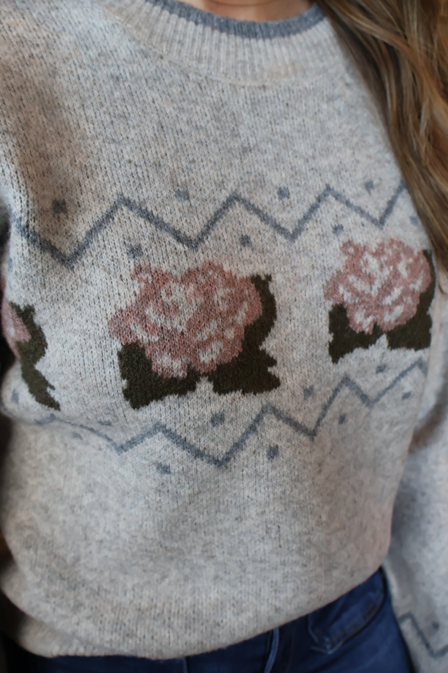 Vintage Rose Sweater