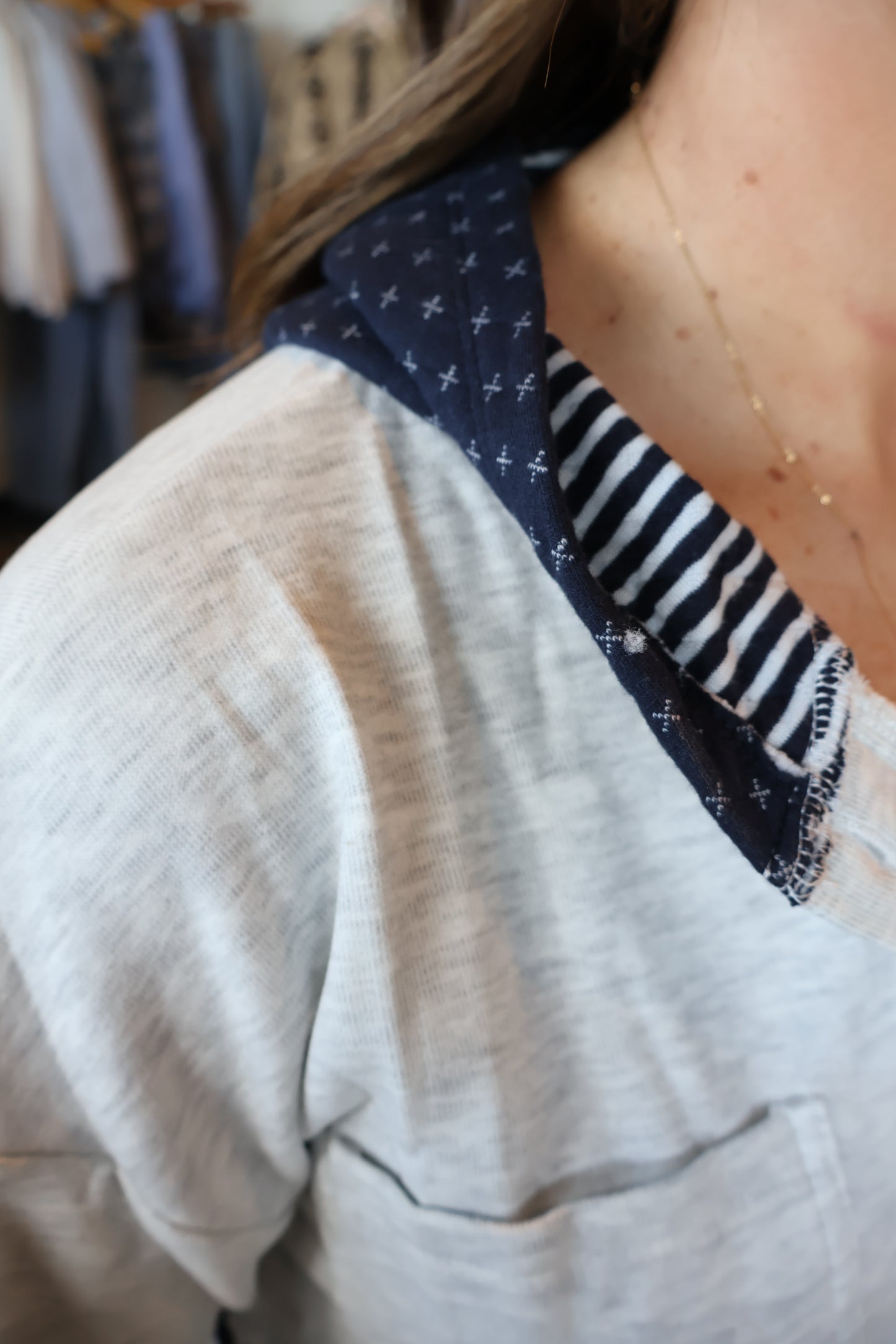 Stormy Jersey Hoodie