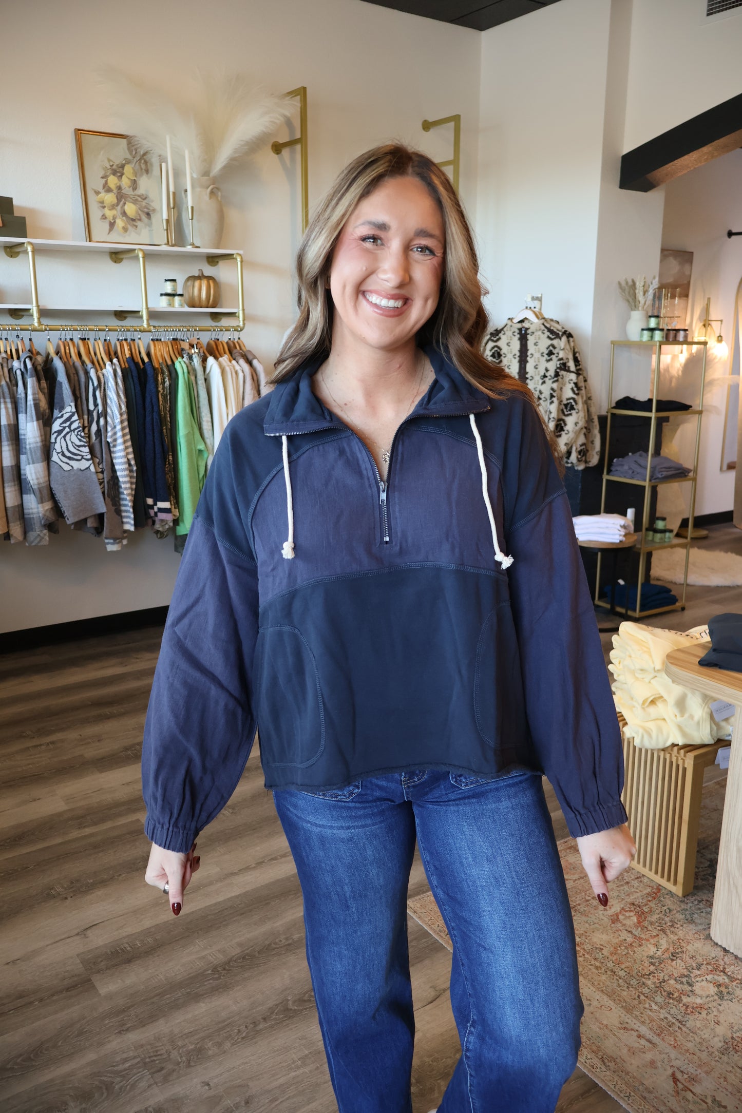 Laura French Terry Pullover