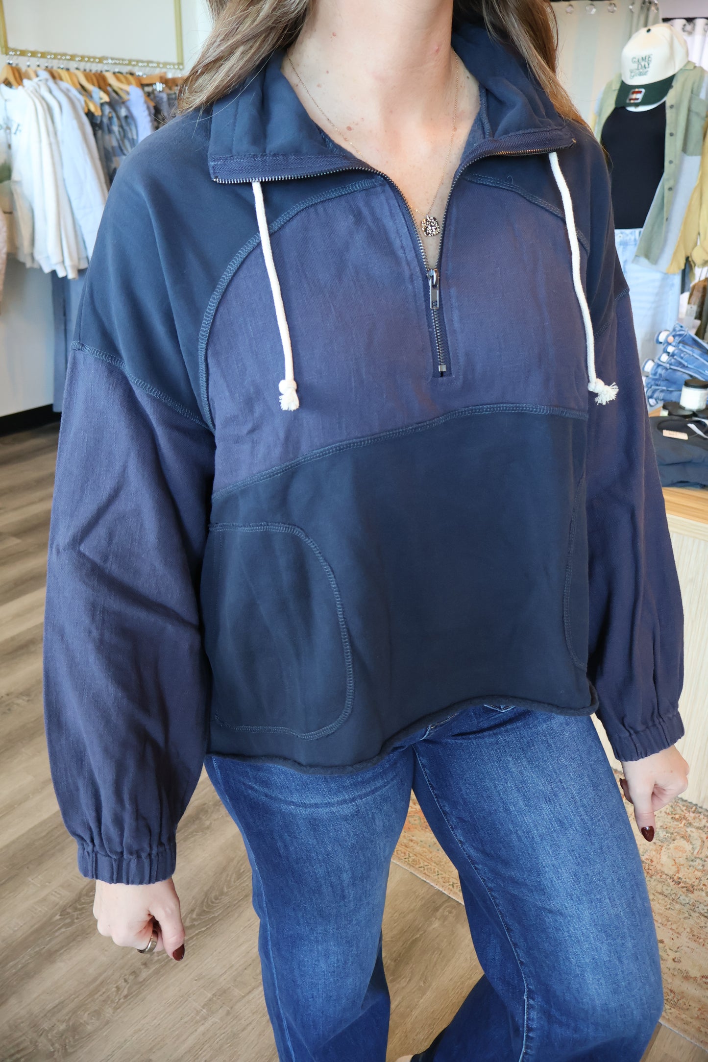 Laura French Terry Pullover