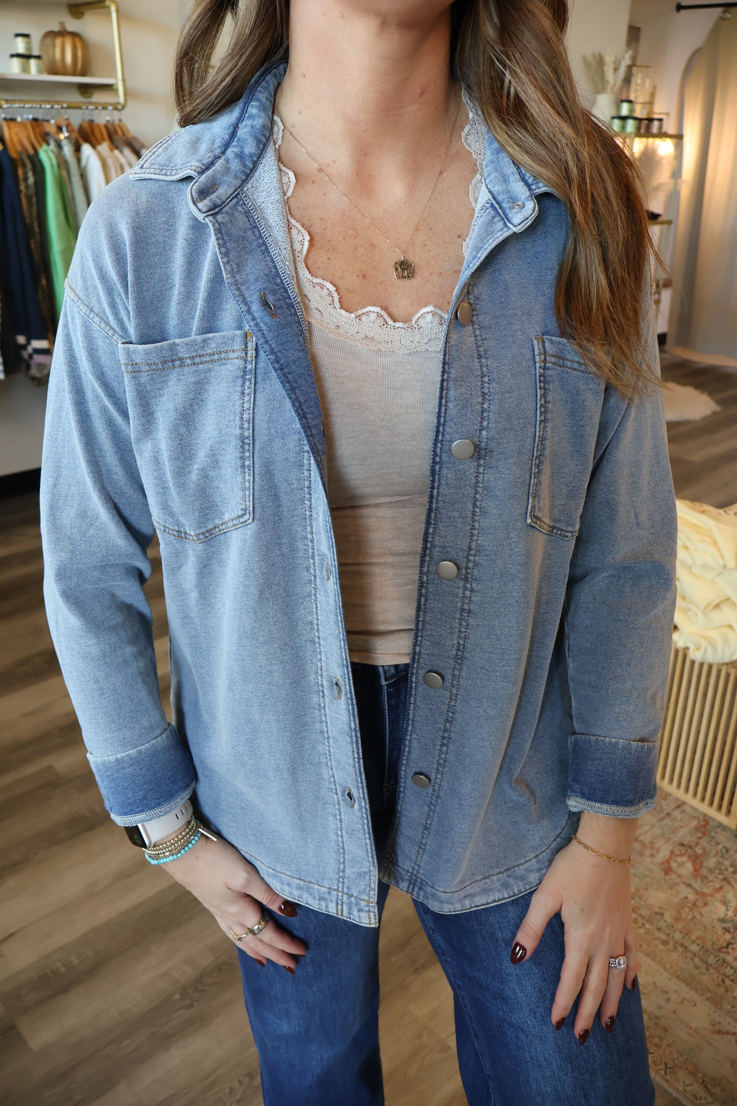 Giddy Up Oversized Shacket