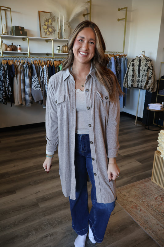 Hope Longline Shacket