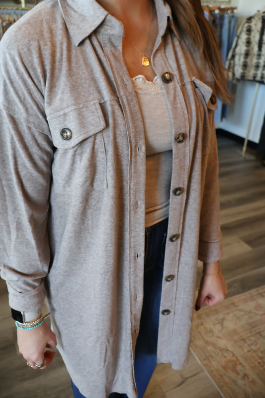 Hope Longline Shacket