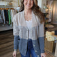 Bethy Colorblock Cardigan