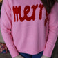 Pink Merry Sweater