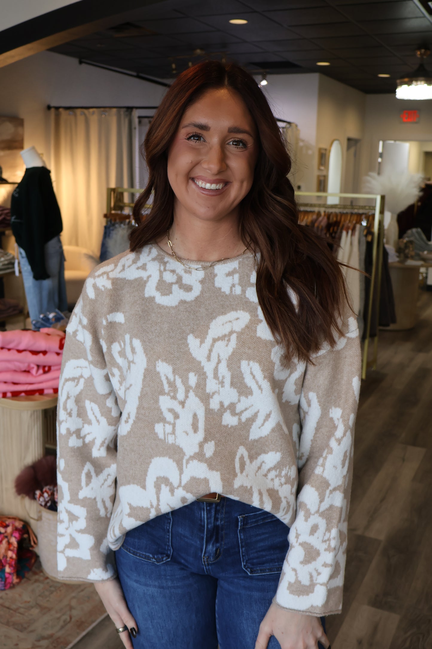 Chelsea Rolled-Edge Sweater