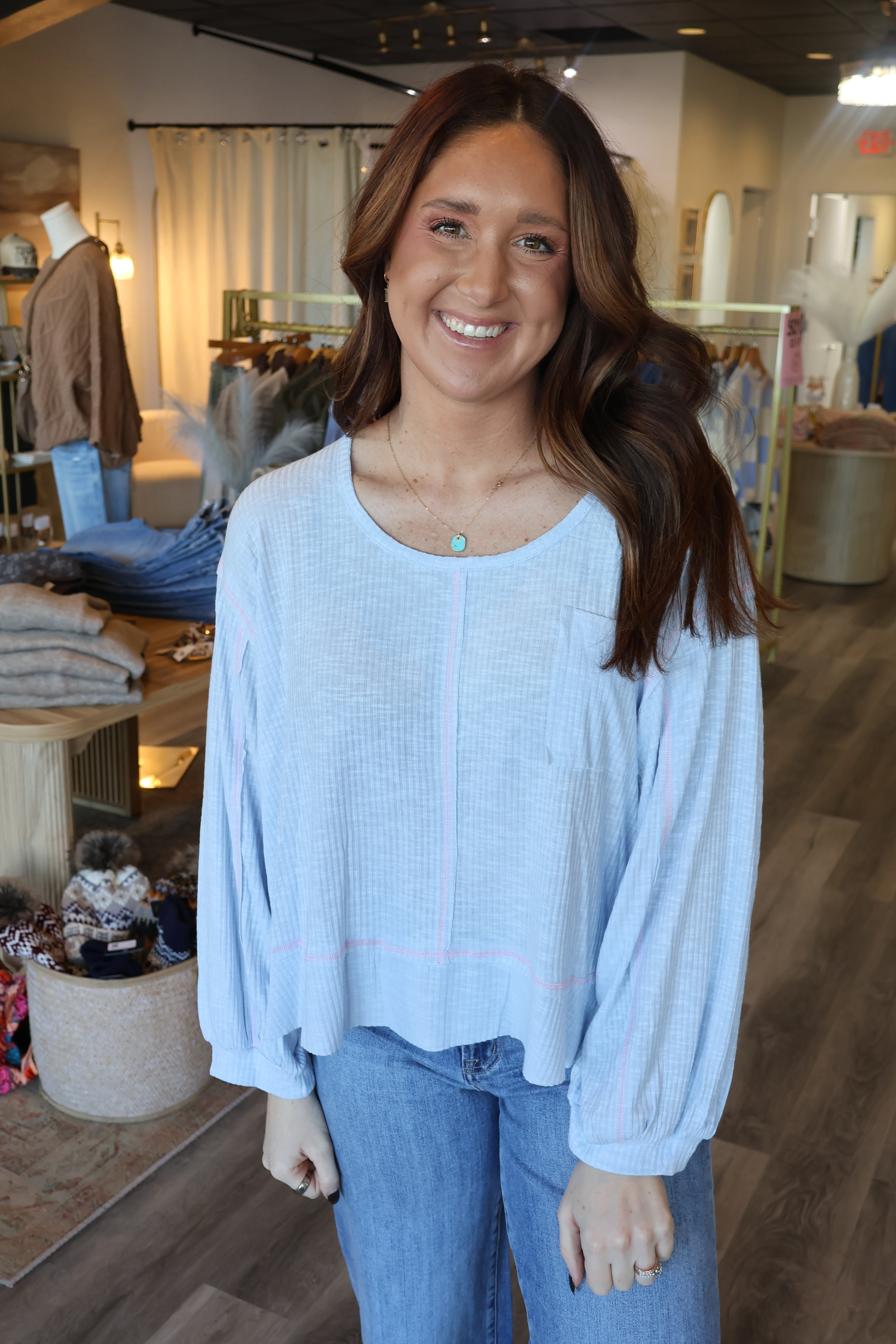 Mariah Relaxed Long Sleeve