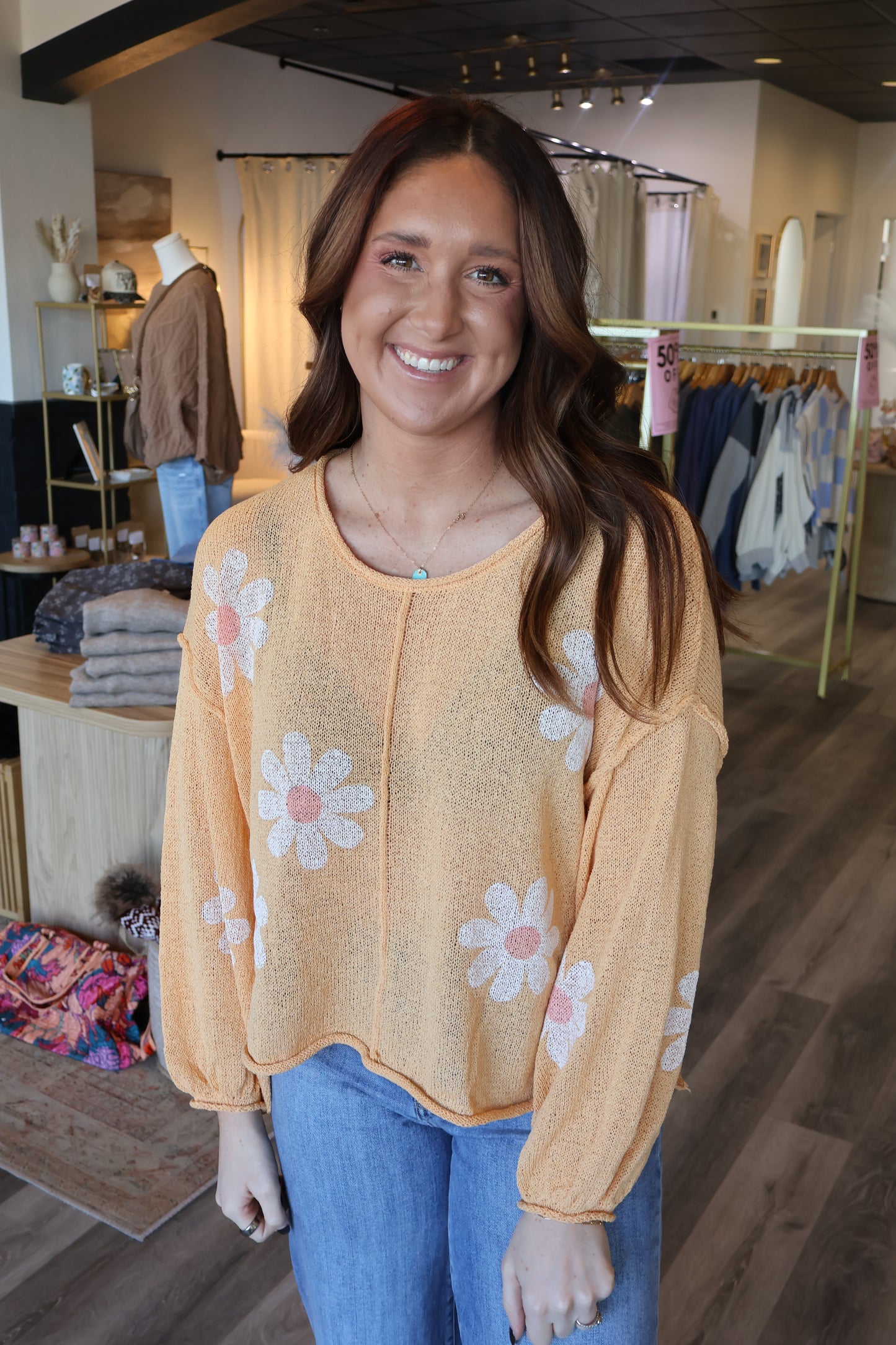 Kristy Floral Sweater