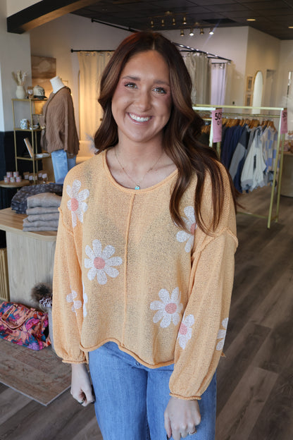Kristy Floral Sweater