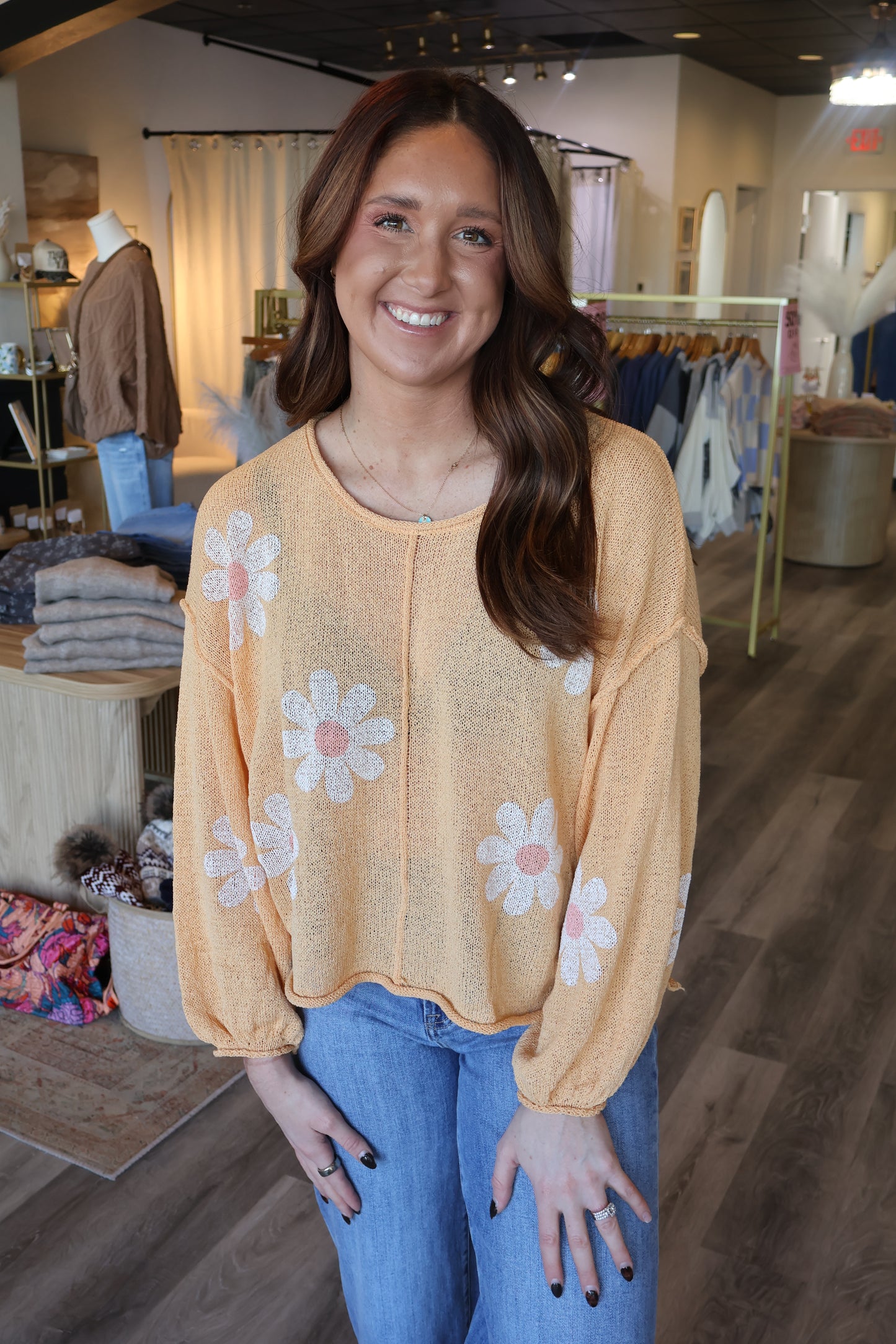 Kristy Floral Sweater