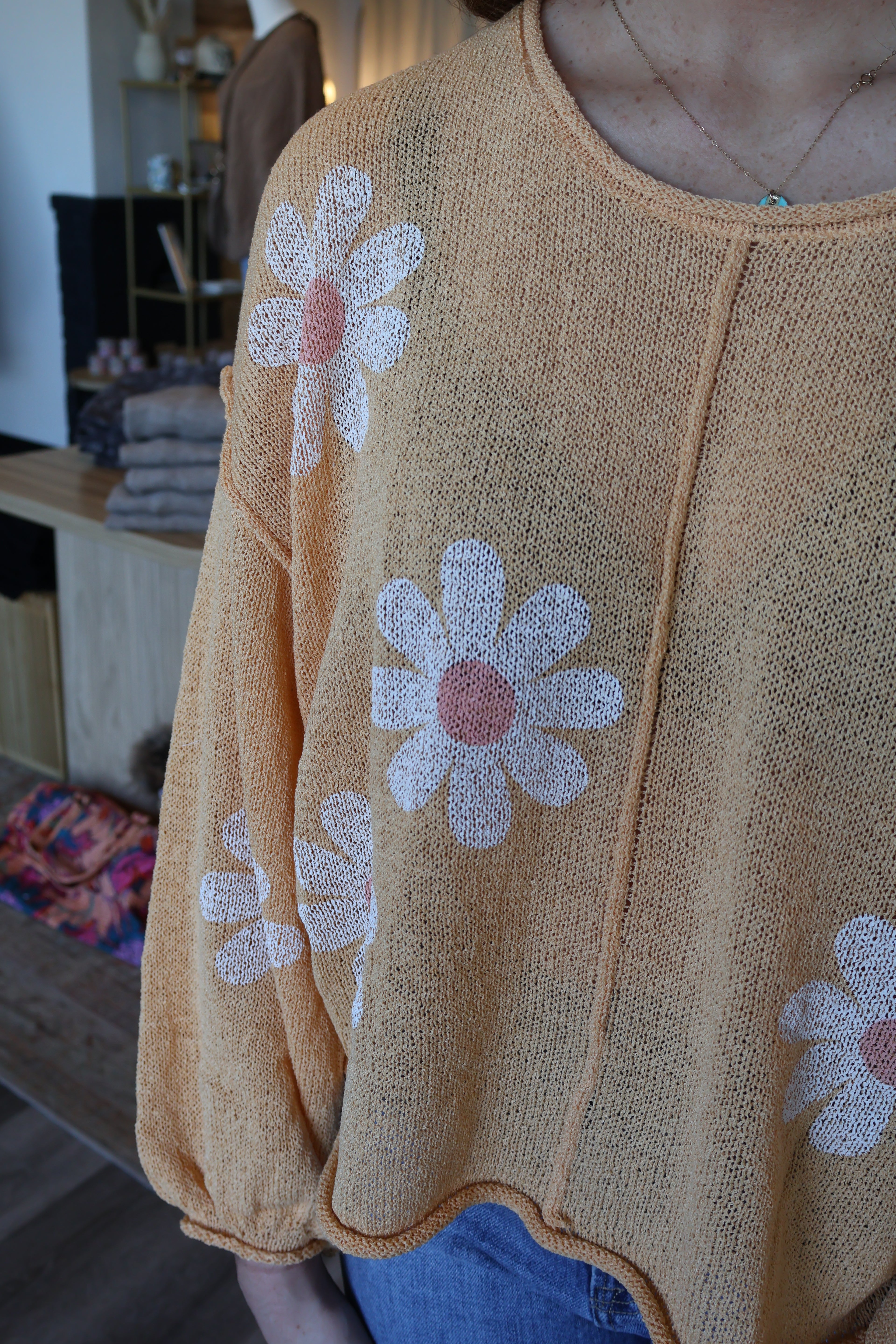 Kristy Floral Sweater