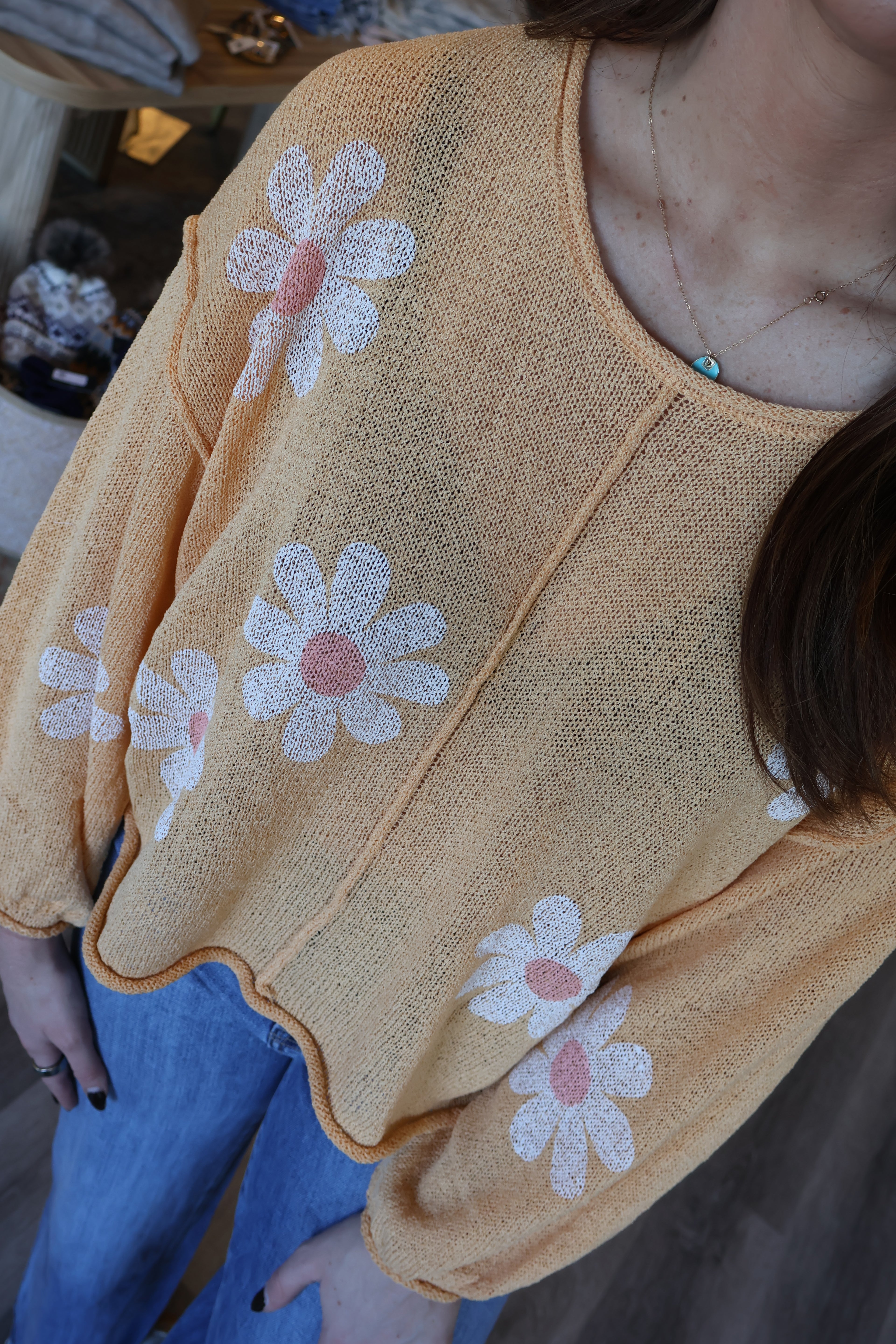 Kristy Floral Sweater