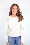 Cove Seashell Crewneck Sweater