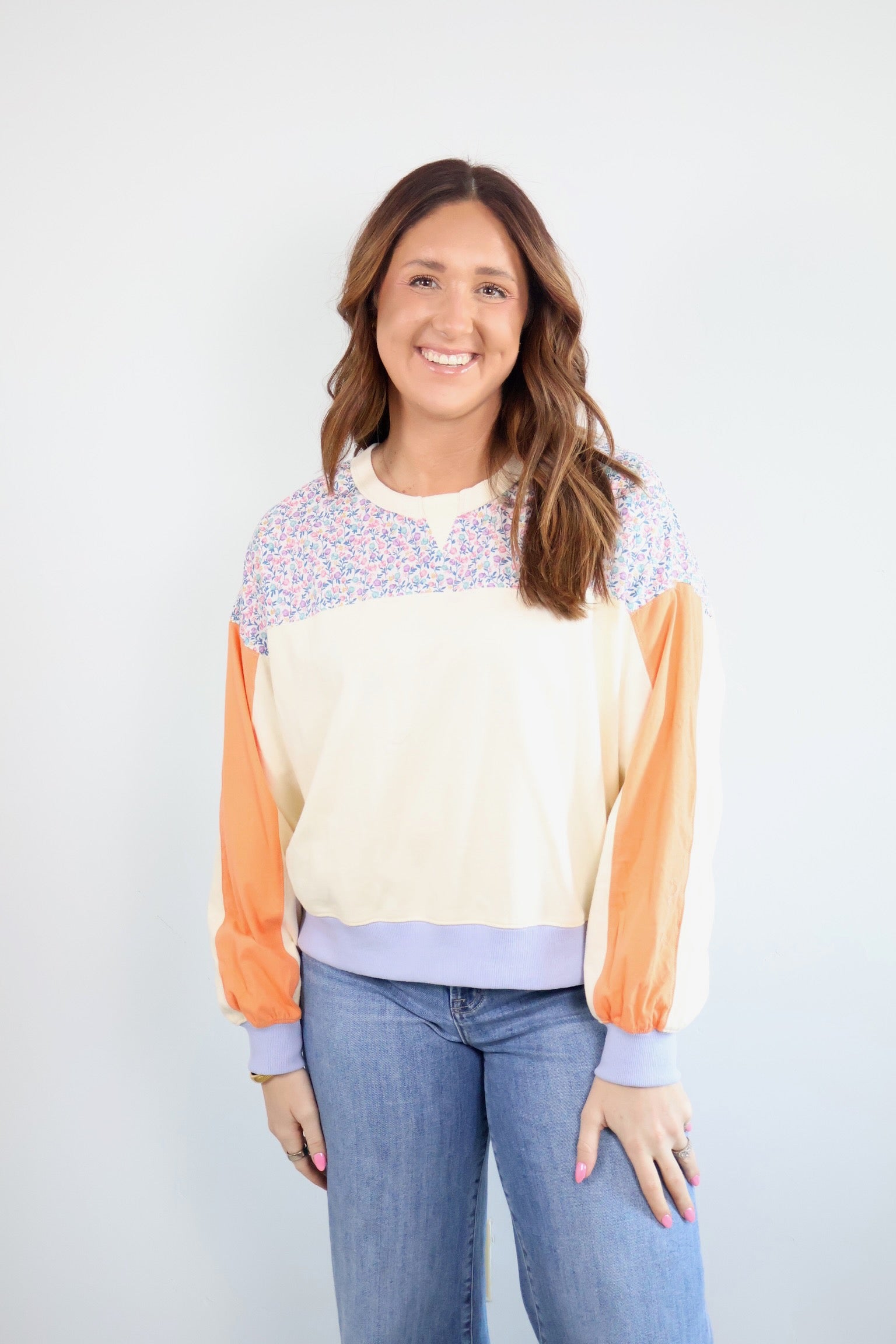 Julia Ditsy Floral Top