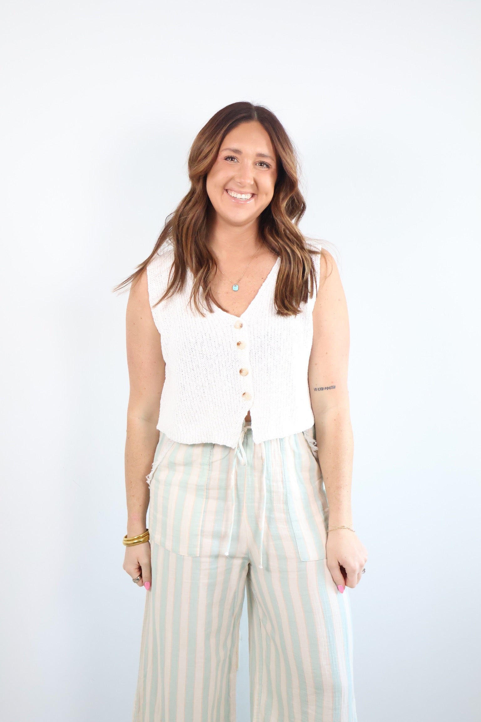 Colleen Striped Pants