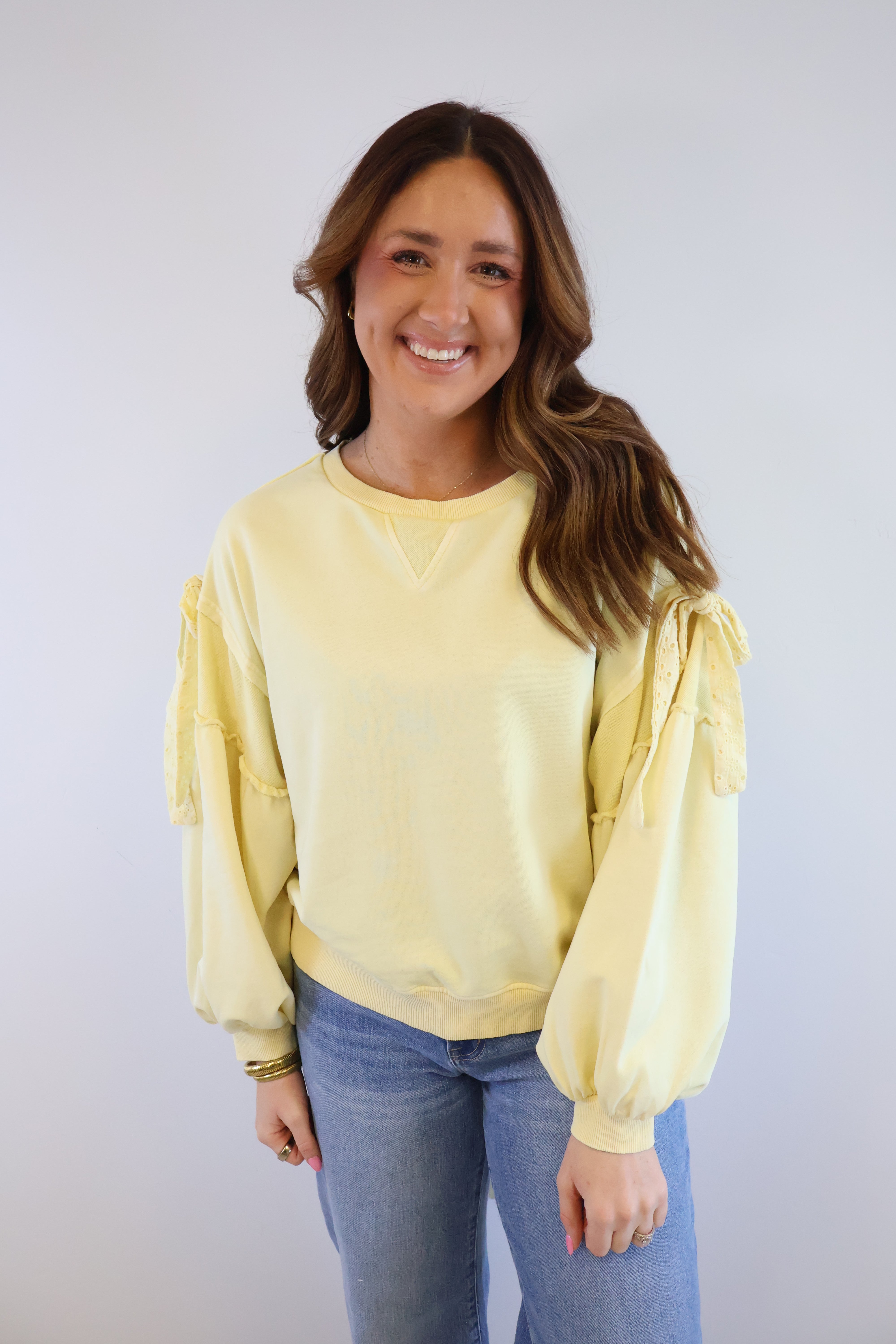 Molly Bow Sleeve Pullover