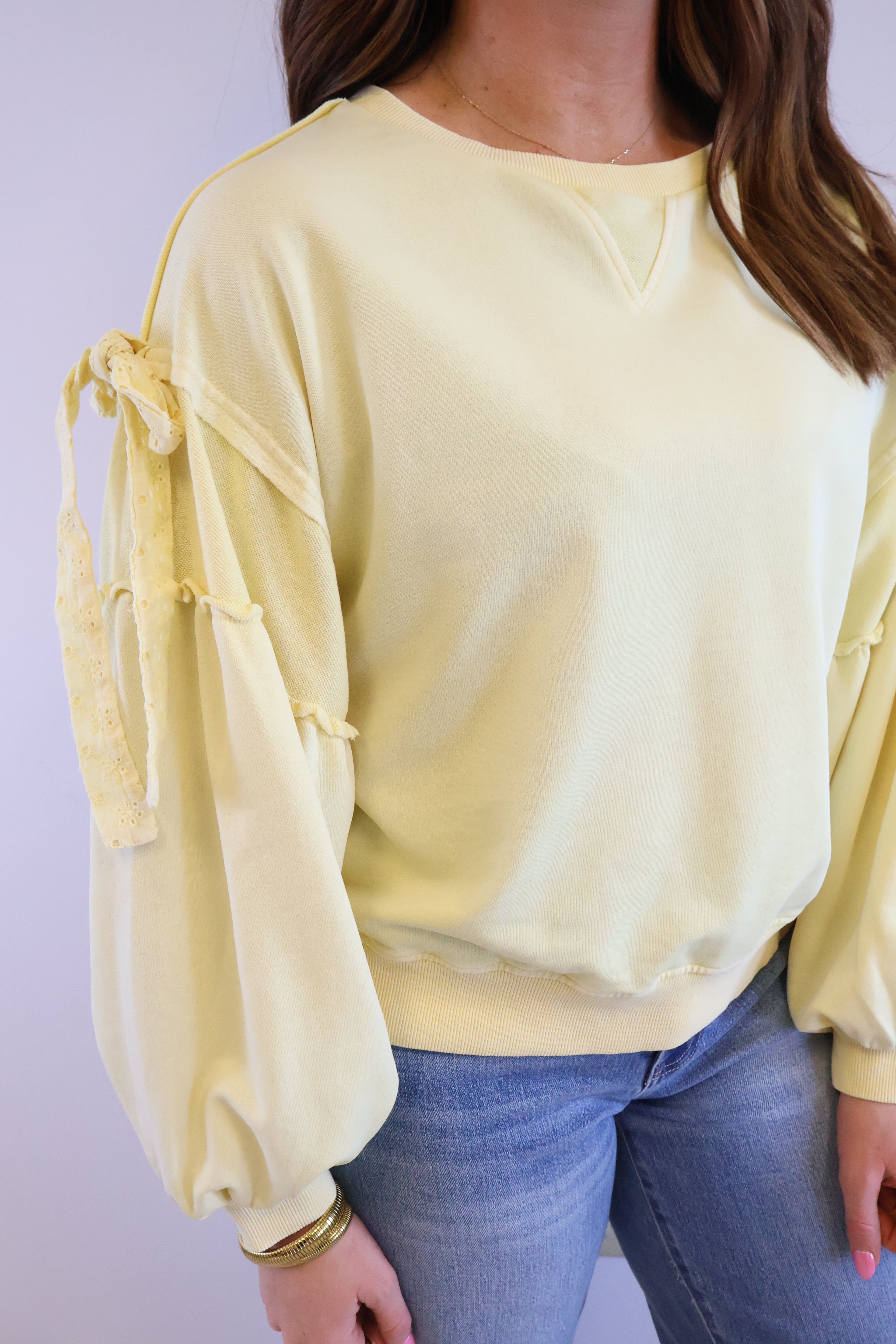 Molly Bow Sleeve Pullover