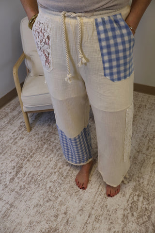 Joelle Patchwork Pants