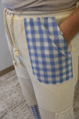 Joelle Patchwork Pants