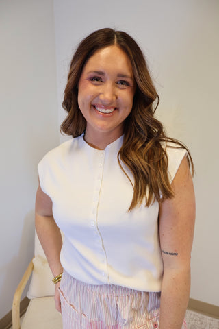 Juliette Button Up Top