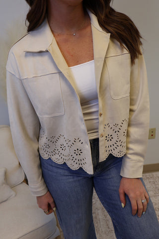 Joanne Suede Jacket