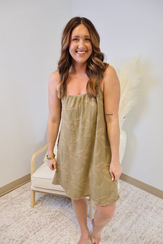 Harper Woven Cami Dress