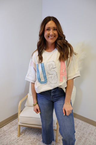 Clover Usa Terry Knit Top