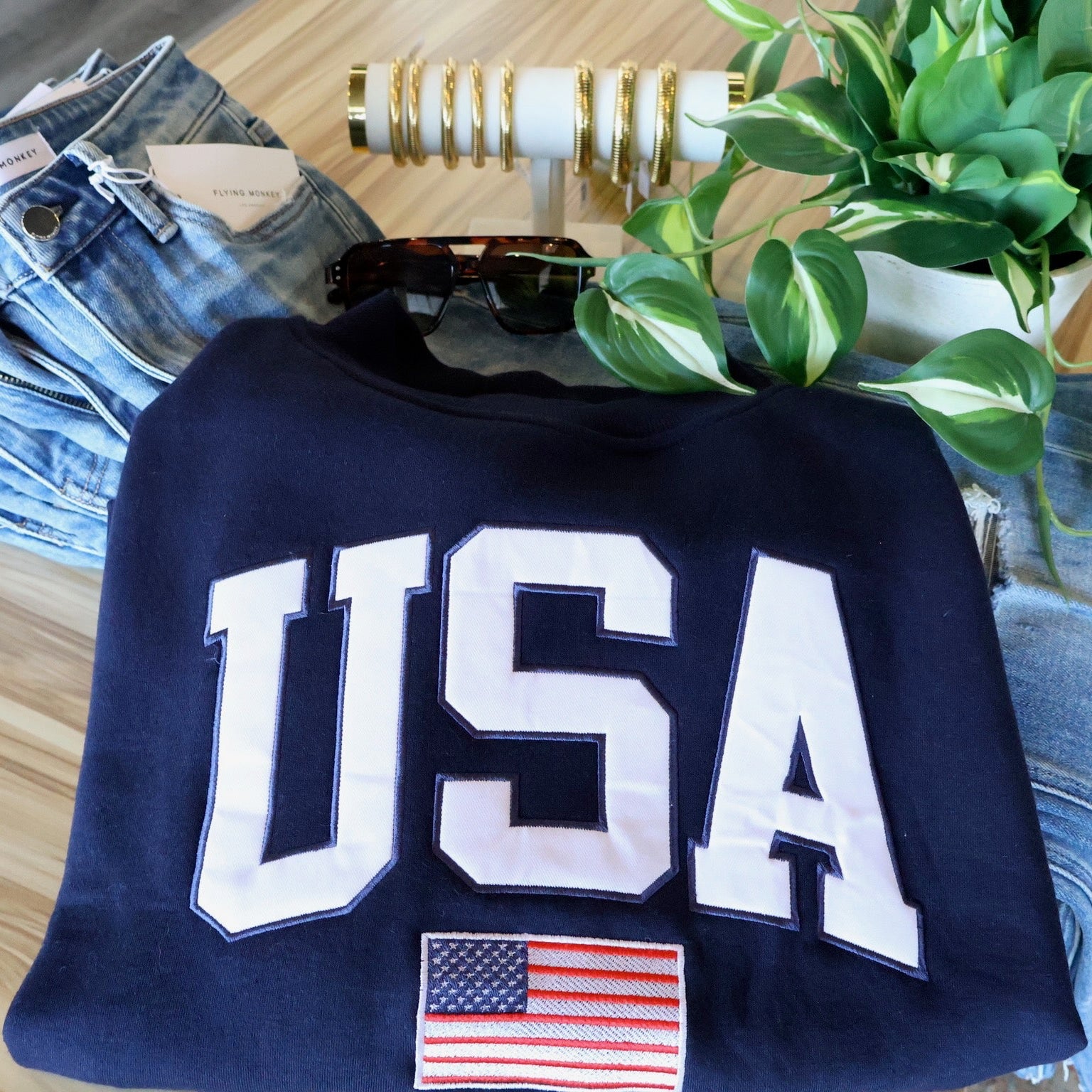 USA Mockneck