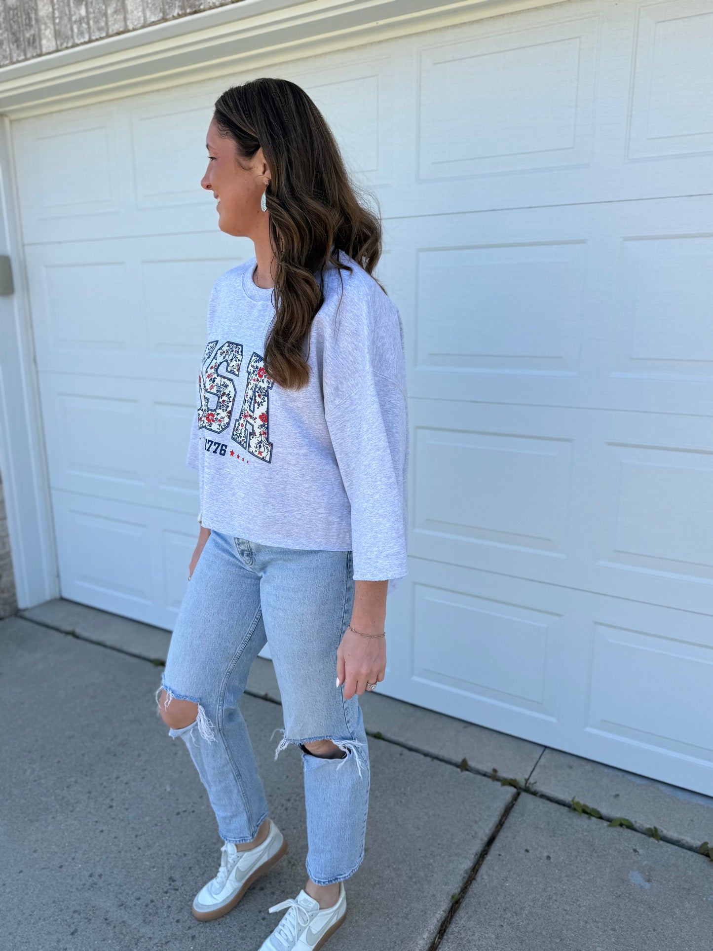 Freedom Flare Crewneck