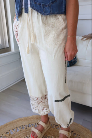 Sabrina Patchwork Pants