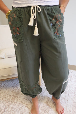 Sabrina Patchwork Pants