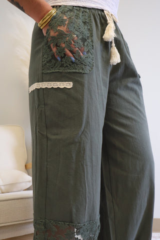 Sabrina Patchwork Pants