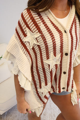 Celeste Open Knit Top