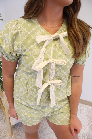 Julie Tie Front Set