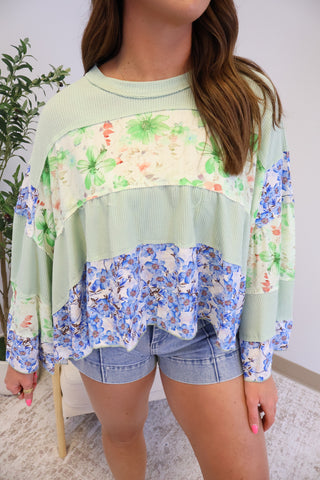 Carla Flowy Long Sleeve Top