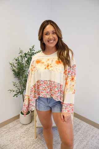 Carla Flowy Long Sleeve Top