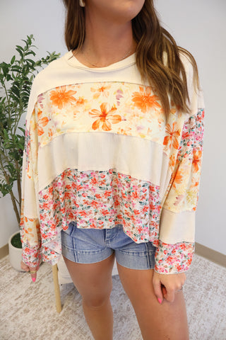 Carla Flowy Long Sleeve Top