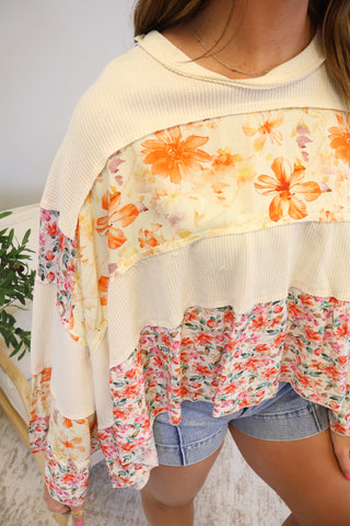 Carla Flowy Long Sleeve Top