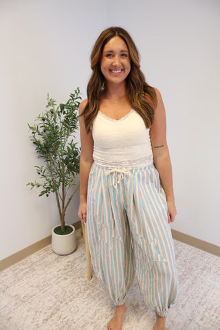 Louise Star Patch Pants