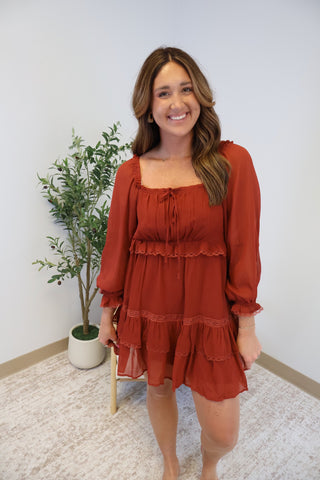 Macy Tiered Boho Dress