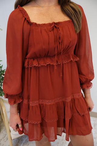 Macy Tiered Boho Dress