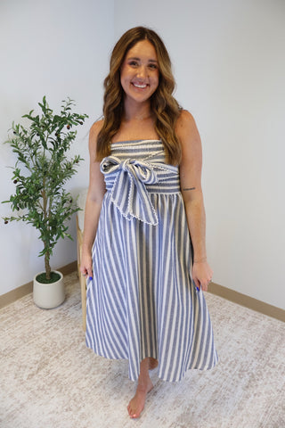 Eloise Tie Bow Dress