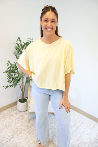 Kasey Mineral Washed Top