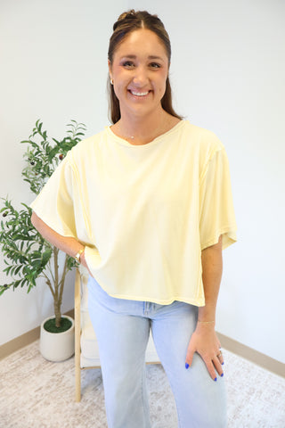 Kasey Mineral Washed Top
