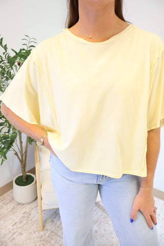Kasey Mineral Washed Top